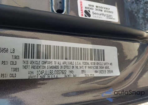 2018 Jeep Cherokee Latitude Plus Fwd из США, поврежденный, VIN 1C4PJLLB2JD557822